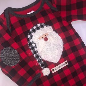 Christmas infant gown